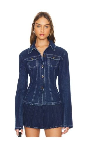 Rider Denim Jacket in Denim-Dark. - size L (also in M, S, XL, XS, XXL, XXS) - LIONESS - Modalova