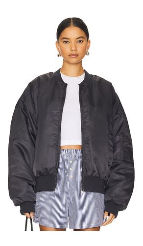 Essential Bomber Jacket in Slate. - size M (also in S, XL, XS) - LIONESS - Modalova