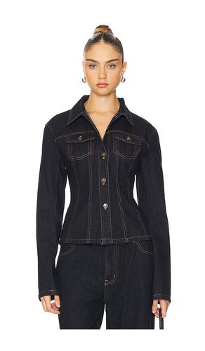 Rider Denim Jacket in Denim-Dark. - size M (also in XL, XXS) - LIONESS - Modalova