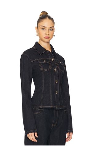 Rider Denim Jacket in Denim-Dark. - size M (also in XL, XXS) - LIONESS - Modalova