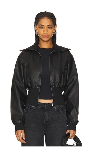 Westwood Crop Jacket in Black. - size M (also in S, XL) - LIONESS - Modalova