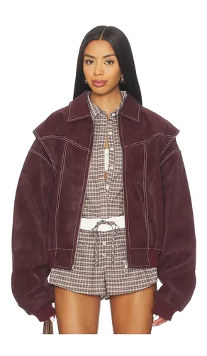 Vista Bomber Jacket in Brown. - size S (also in XXS, XS, M, L, XL) - LIONESS - Modalova