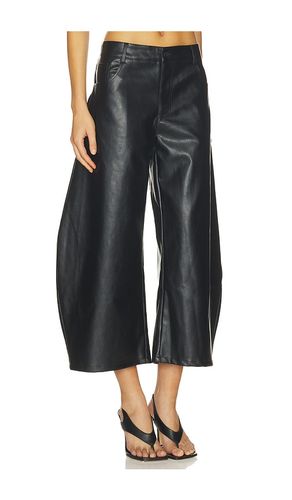 Horseshoe Cropped Jean in Black. - size M (also in S, XS, XXS) - LIONESS - Modalova
