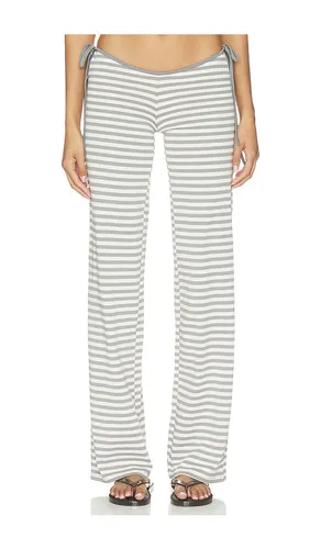 Bloom Tie Pant in Grey. - size M (also in S, XS) - LIONESS - Modalova