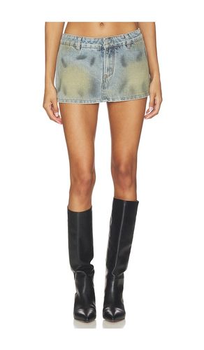 Rhode Mini Denim Skirt in . Taglia 10. Also in 4, 6, 8 - LIONESS - Modalova