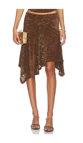 Hamptons Midi Skirt in . - size L (also in M, S, XL, XS) - LIONESS - Modalova