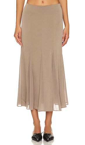 Rose Maxi Skirt in Taupe. - size L (also in M) - LIONESS - Modalova