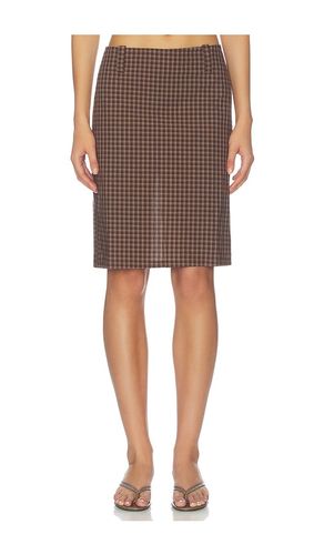 Play On Midi Skirt in Brown. - size M (also in XL) - LIONESS - Modalova