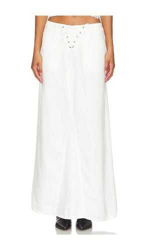 Palmer Midi Skirt in White. - size S (also in L, XS, XXS) - LIONESS - Modalova