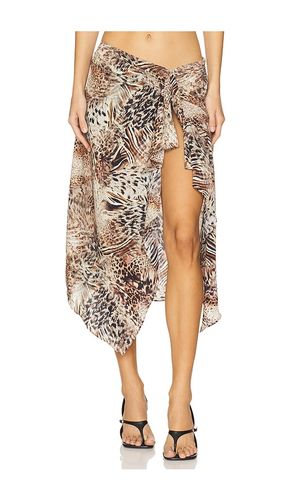 Banks Midi Skirt in Brown. - size L (also in M, S, XS, XXS) - LIONESS - Modalova