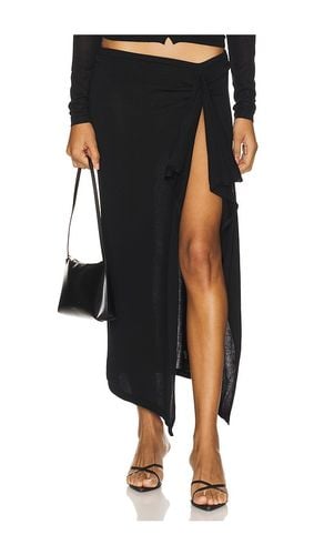 Banks Midi Skirt in Black. - size L (also in M, S, XL, XS, XXS) - LIONESS - Modalova