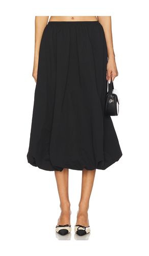 Intuition Bubble Midi Skirt in Black. - size M (also in S, XS) - LIONESS - Modalova