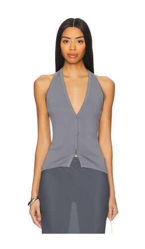 Brat Halter Top in Grey. - size L (also in M, S, XL, XS) - LIONESS - Modalova