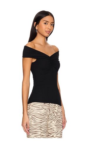 Crue Off Shoulder Top in Black. - size M (also in S, XL, XS, XXS) - LIONESS - Modalova
