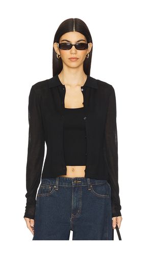 Banks Long Sleeve Top in Black. - size M (also in S) - LIONESS - Modalova