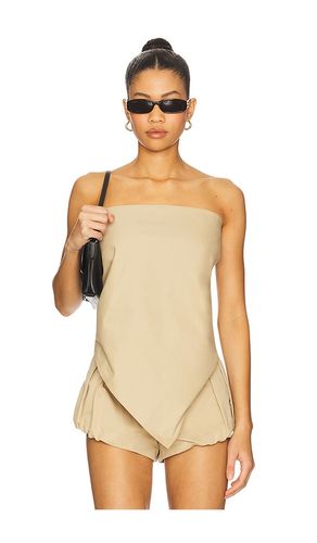 New York Bandana Top in Beige. - size M/L (also in S/M) - LIONESS - Modalova