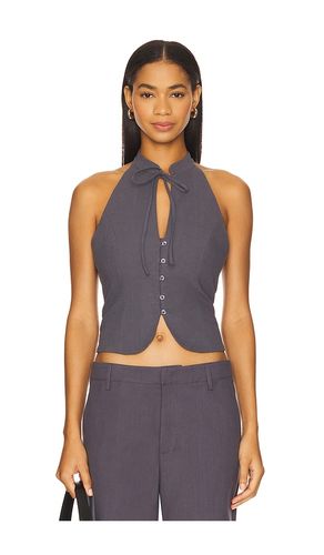 Utopian Top in Charcoal. - size M (also in S, XXS) - LIONESS - Modalova