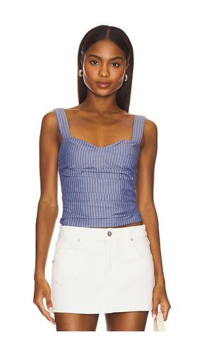Cobain Corset Top in Blue. - size XS (also in XXL) - LIONESS - Modalova