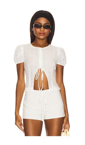 Bardot Top in Ivory. - size S (also in XL, XS) - LIONESS - Modalova
