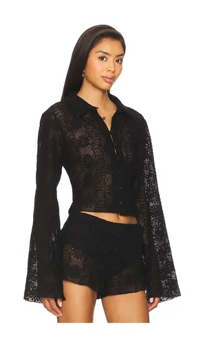Babydoll Top in Black. - size XS (also in XXS) - LIONESS - Modalova
