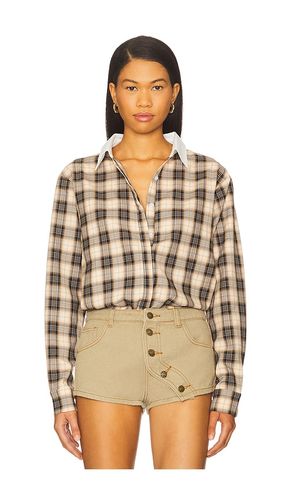 Vacanza Shirt in Chocolate. - size L (also in M, S, XS) - LIONESS - Modalova