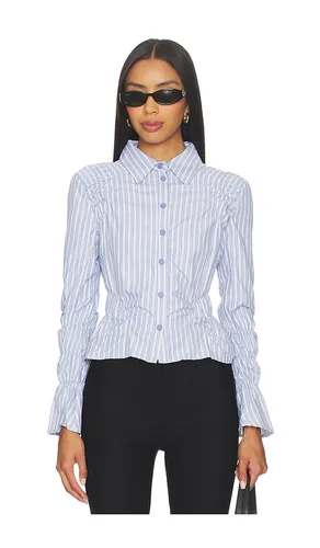 Manor Shirt in Baby Blue. - size S (also in XS, L, XL) - LIONESS - Modalova
