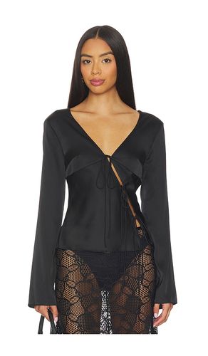 Mariah Long Sleeve Top in Black. - size M (also in S, XL, XS, XXL, XXS) - LIONESS - Modalova