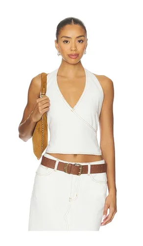Heartbreak Halter Top in White. - size M (also in L, XL, XXL) - LIONESS - Modalova