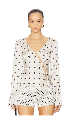 Mariah long sleeve top in color cream size S (also in XS) - LIONESS - Modalova
