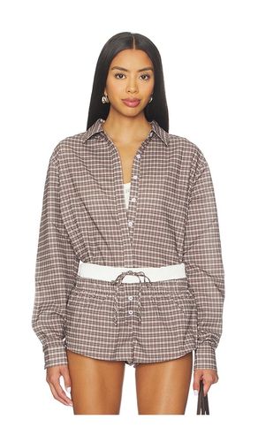 X REVOLVE Nirvana Shirt in . Taglia M. Also in S, XL, XS, XXL - LIONESS - Modalova