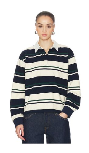 Preppy Jersey Top in Navy. - size L (also in M, S, XL, XS, XXS) - LIONESS - Modalova