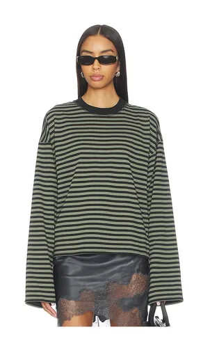 Bloom Long Sleeve Top in Sage,Black. - size L (also in M, S, XL, XS) - LIONESS - Modalova