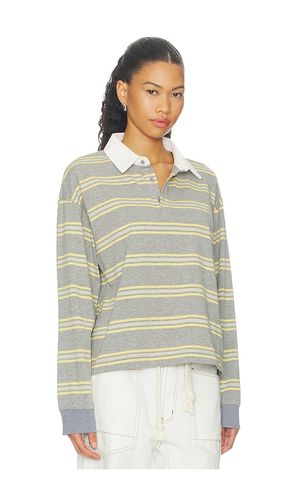 X REVOLVE Countryside Jersey Polo in Grey. - size L (also in M, S) - LIONESS - Modalova