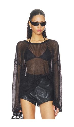 Bloom Long Sleeve Top in Black. - size M (also in S, XS, XXS) - LIONESS - Modalova