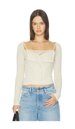 Babydoll Long Sleeve Top in . Size L. Also in M, S, XS - LIONESS - Modalova