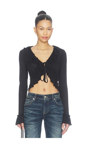 Venice Long Sleeve Tee in Black. - size L (also in M, S, XL, XXL, XXS) - LIONESS - Modalova