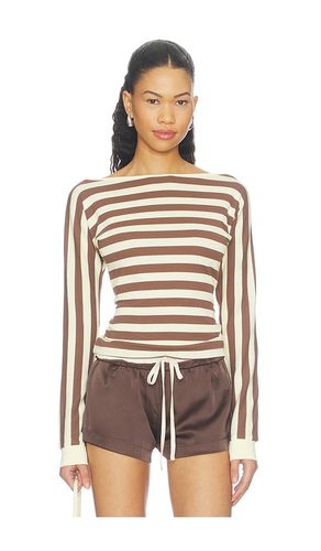 Blooming Long Sleeve Top in Brown. - size S (also in XXS, XS, M, L, XL) - LIONESS - Modalova