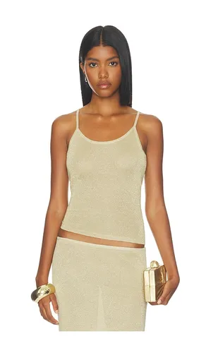 Dolce Tank Top in Metallic Neutral. - size L (also in M, S, XL, XS, XXL) - LIONESS - Modalova