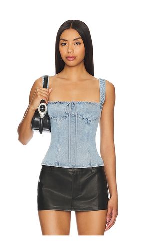 Daydream Corset in Denim-Light. - size M (also in S, XL, XS) - LIONESS - Modalova