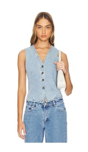 Vision Denim Vest in Denim-Light. - size L (also in M, S, XS, XXS) - LIONESS - Modalova