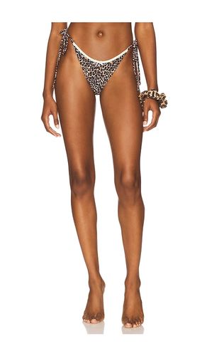 X REVOLVE Rio Tie Bikini Bottom in Brown. - size L (also in M, S, XL, XS, XXS) - LIONESS - Modalova
