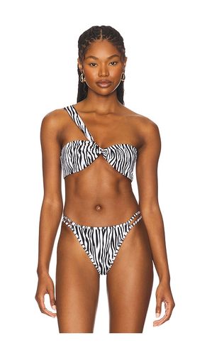 X REVOLVE Bondi Bikini Top in Black,White. - size S (also in M) - LIONESS - Modalova