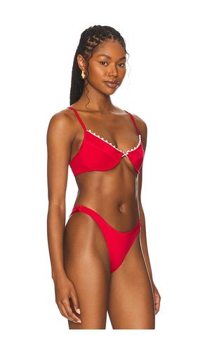 X REVOLVE Tropico Bikini Top in Red. - size M (also in S, XS) - LIONESS - Modalova