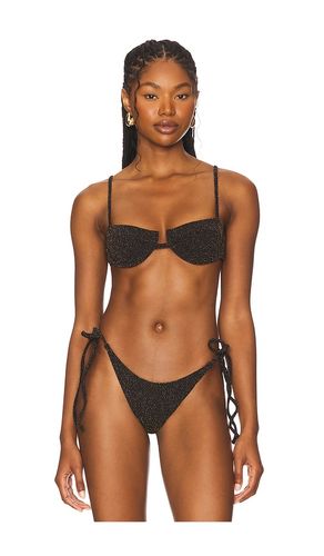 X REVOLVE Byron Bikini Top in Black. - size L (also in M, S, XS, XXS) - LIONESS - Modalova