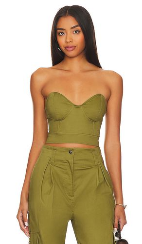 Strapless Corset in Olive. - size L (also in M, S, XL) - LITA by Ciara - Modalova