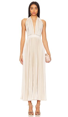 Moderniste Gown in Metallic Neutral. - size 12/L (also in 14/XL, 6/XS) - L'IDEE - Modalova