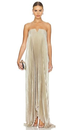 Black Tie Gown in Metallic Gold. - size 6/XS (also in 8/S) - L'IDEE - Modalova