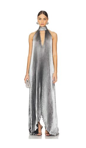Opera Gown in Metallic Silver. - size 10/M (also in 6/XS) - L'IDEE - Modalova