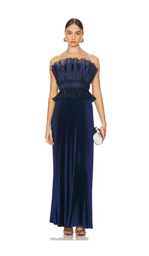 Vestido largo masquerade en color azul marino talla 10/M en - Navy. Talla 10/M (también en 6/XS, 8/S) - L'IDEE - Modalova