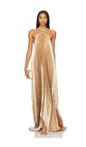 Deesse Gown in Metallic Copper. - size 10/M (also in 12/L) - L'IDEE - Modalova
